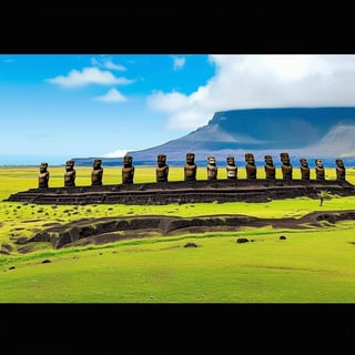 Easter Island landscape