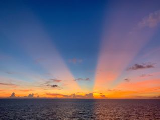 Caribbean sunset