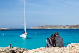 Couple by the Sea