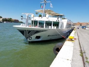 Uniworld's Royal Countess docked in Venice