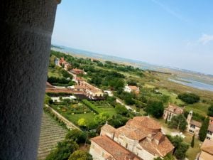 View from atop the Tochello tower