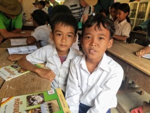 Cambodian school outside of Phnom Penh