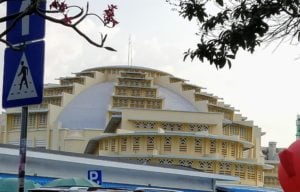 Central Market Phnom Penh Cambodia as seen on our AmaWaterways Riches of the Mekong river cruise
