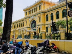 Saigon or Ho Chi Minh City still has many examples of French architecture