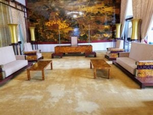 In Saigon, the former presidential palace for South Vietnam