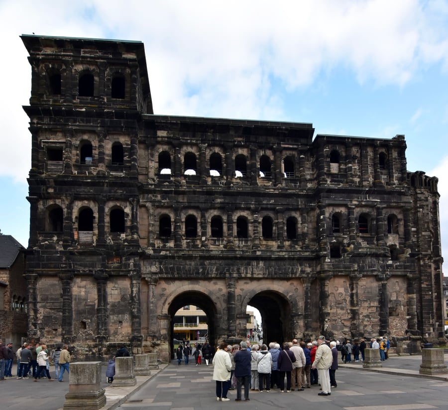 Trier boasts Roman history like this city gate.