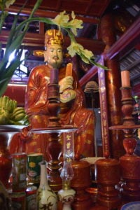 Confucius takes center stage. The Temple of Literature was built about 1000 years ago