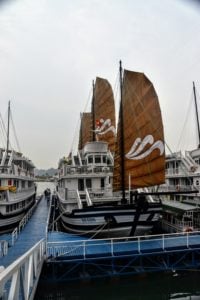 Luxury Junk in Ha Long Bay
