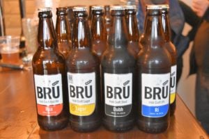 Sampling Bru Beer