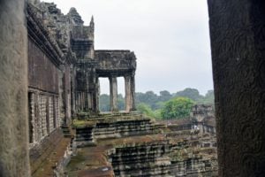 View from the top of Angkor Wat