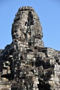 Bayon Temple at Angor Thom one of the Khmer temples