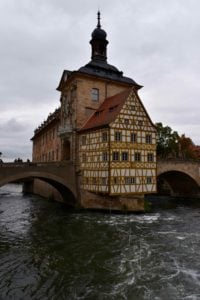 Built in the middle of the river to serve both sides is Bamberg's old town hall