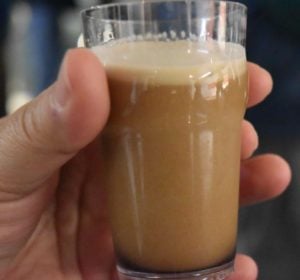 The "magic" happens during the pour of a Guinness Stout sample