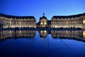 Place de la Bourse Bordeaux France.