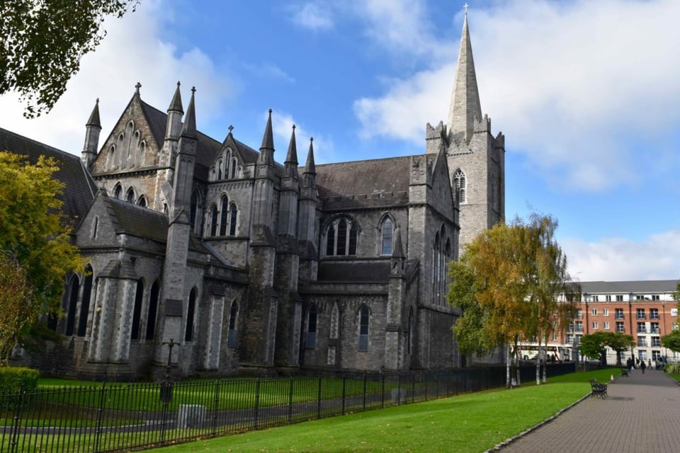 St. Patrick's Cathedral, 12th century Dublin Ireland