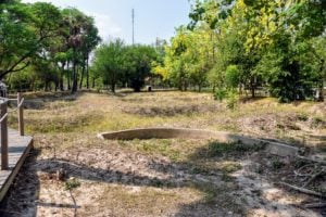 Killing Fields at Choeung Ek. The Khymer Rouge's legacy.