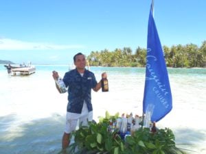 Paul Gauguin's floating bar