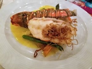 Polynesian night Lobster - so good!
