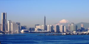 It's unusual to be able to see Mt. Fuji from Tokyo