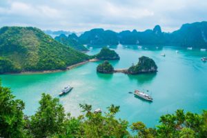 Vietnam Halong Bay is a 2018 travel trend