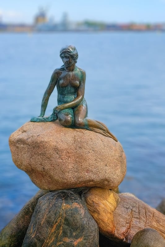 Little Mermaid by Copenhagen Harbor~2 (1)