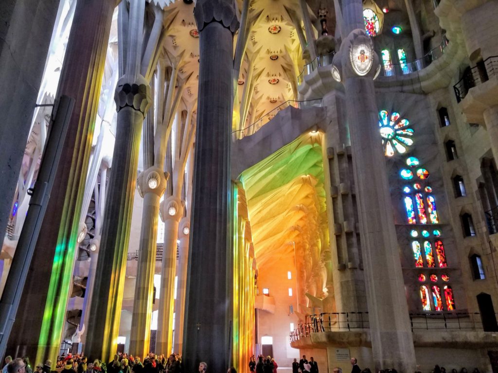 Sagrada Familia interior, Susan Wolfson