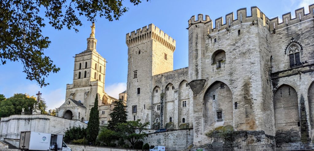 Papal palace Avignon FranceGo Astro Travel