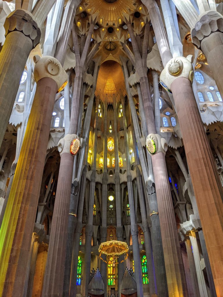 Sagrada Familia interior, Susan Wolfson