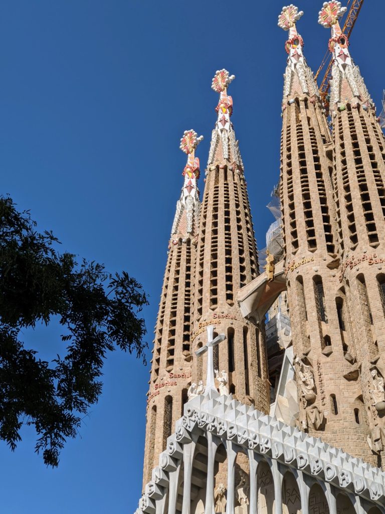 Sagrada Familia exterior, Susan Wolfson