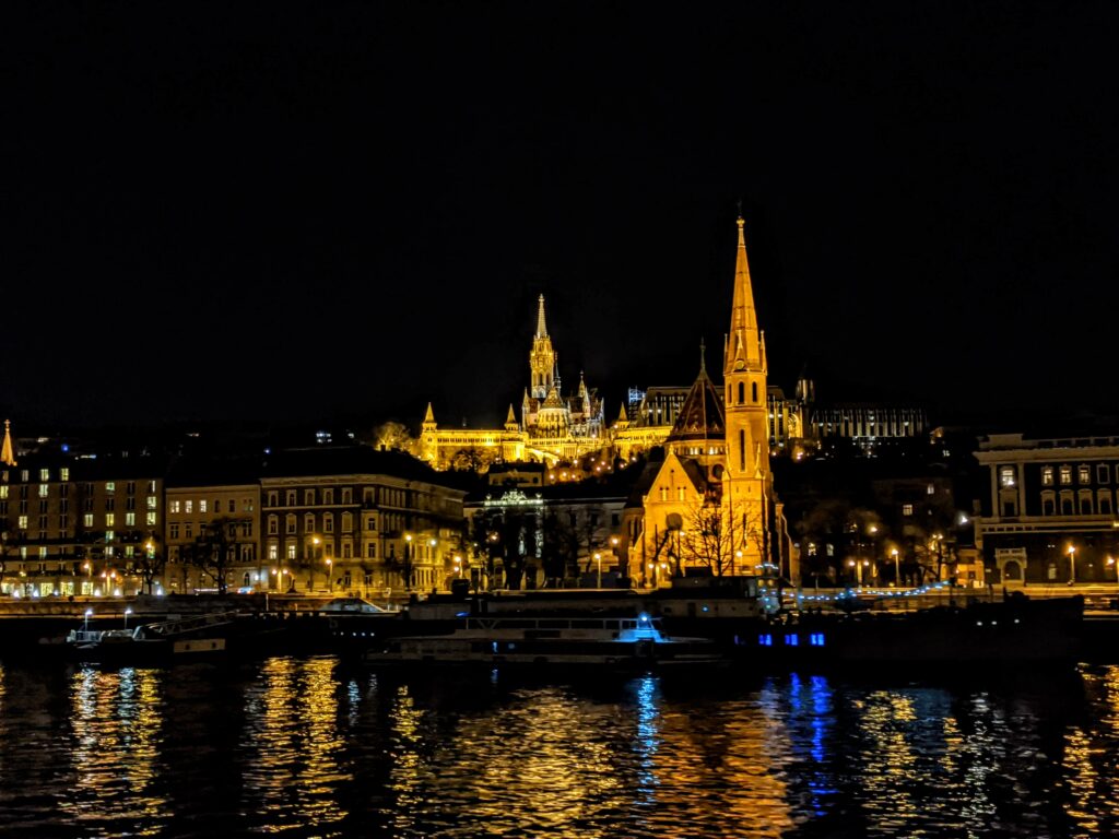 Budapest at Night aboard the AmaViola 